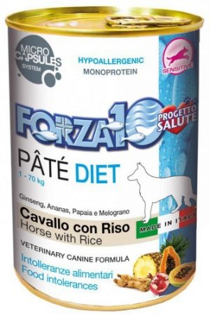 Forza10 Diet konina z ryżem dla psa 400g