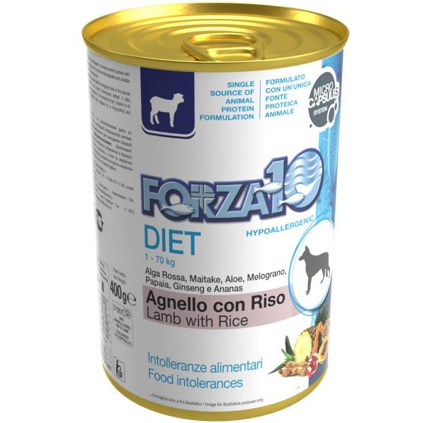 Forza10 Diet jagnięcina z ryżem dla psa 400g