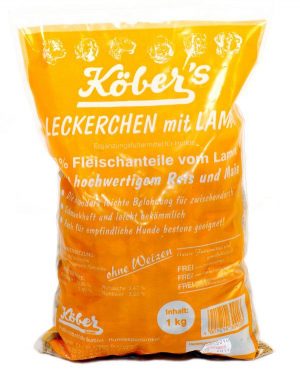 Koebers Leckerchen mit lamm 1 kg - z jagnięciną