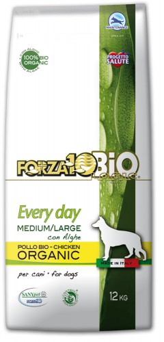 Forza10 Medium/Maxi Every day BiO kurczak i algi 12kg - sucha karma dla psa