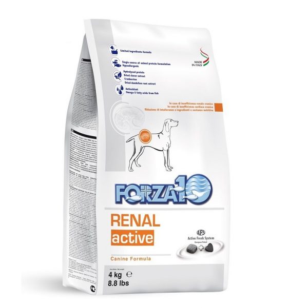 Forza10 Renal Active 4kg Nerki  - sucha karma dla psów