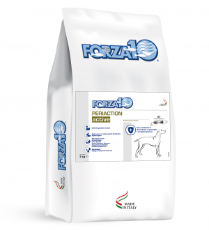 Forza10 Periaction Active - gruczoły okołoodbytowe - 4 kg - sucha karma dla psa