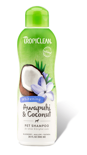 tropiclean awapuhi coconut pet shampoo szampon do siersci bialej